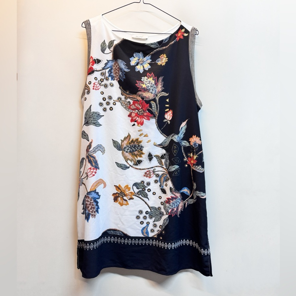 M&S PER UNA Floral Tunic US16